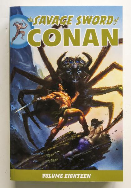 The Savage Sword of Conan Vol. 18 Dark Horse Graphic Novel Comic Book