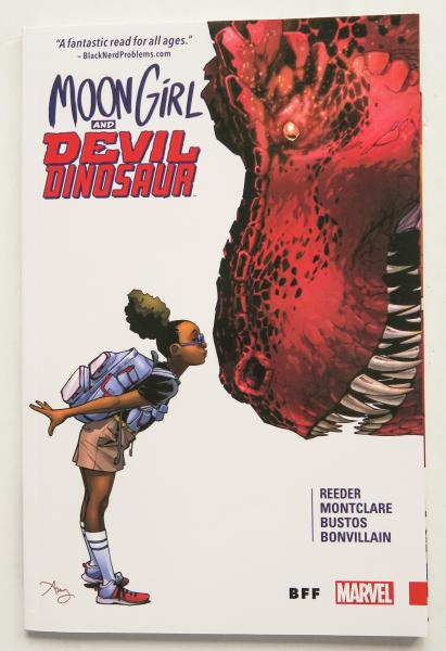 Moon Girl and Devil Dinosaur Vol. 1 BFF Marvel Graphic Novel Comic Book