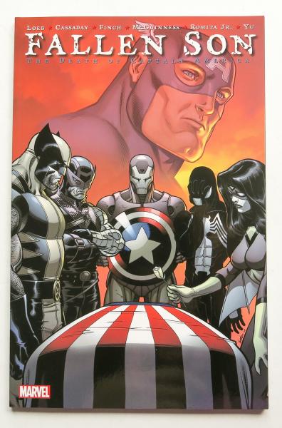Fallen Son The Death of Captain America Marvel Graphic Novel Comic Book