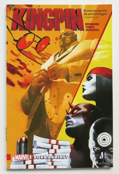 Kingpin Born Against Marvel Graphic Novel Comic Book