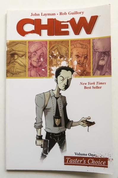 Chew Vol. 1 Taster's Choice Image Graphic Novel Comic Book