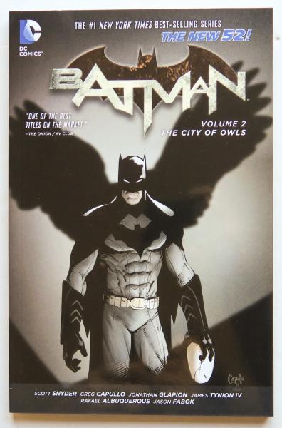 Batman Vol. 2 The City of Owls The New 52 DC Comics Graphic Novel Comic Book