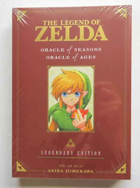 The Legend of Zelda Oracle of Seasons Oracle of Ages Legendary Edition Viz Media Manga Book
