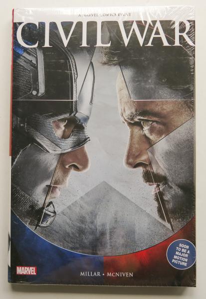Civil War Special Movie Edition Millar McNiven Marvel Graphic Novel Comic Book