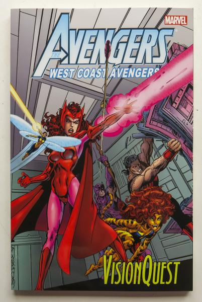 Avengers West Coast Vision Quest Marvel Graphic Novel Comic Book