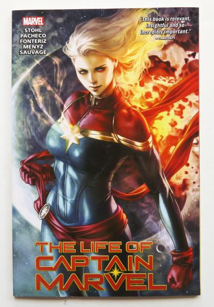 The Life of Captain Marvel Marvel Graphic Novel Comic Book