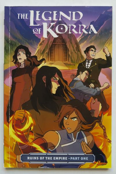 The Legend of Korra Ruins of the Empire Part One 1 Nickelodeon Dark Horse Graphic Novel Comic Book