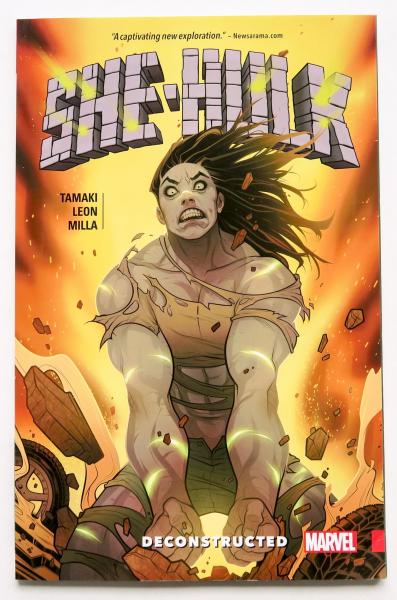 She-Hulk Deconstructed Vol. 1 Marvel Graphic Novel Comic Book