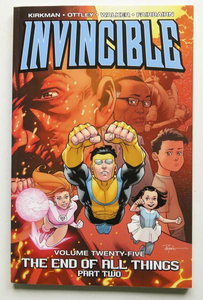 Invincible The End of All Things Part 2 Vol. 25 Image Graphic Novel Comic Book