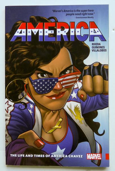 America The Life and Times of America Chavez Vol. 1 Marvel Graphic Novel Comic Book
