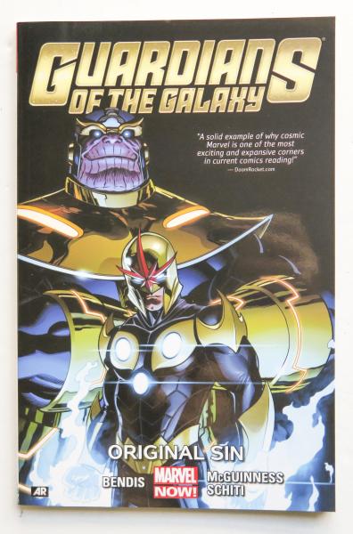 Guardians of the Galaxy Vol. 4 Original Sin Marvel Now Graphic Novel Comic Book