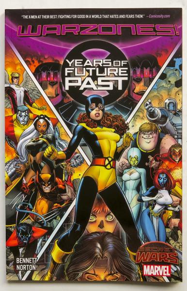 X-Men Years of Future Past Warzones Secret Wars Marvel Graphic Novel Comic Book
