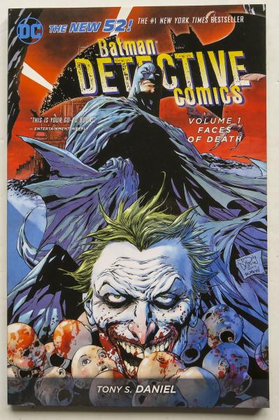 Batman Detective Comics Vol. 1 Faces of Death The New 52 DC Graphic Novel Comic Book