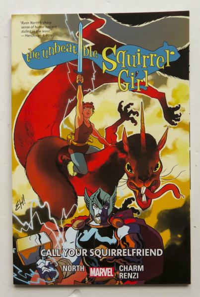 The Unbeatable Squirrel Girl Call Your Squirrelfriend 11 Marvel Graphic Novel Comic Book