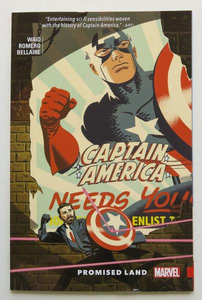 Captain America Promised Land Marvel Graphic Novel Comic Book