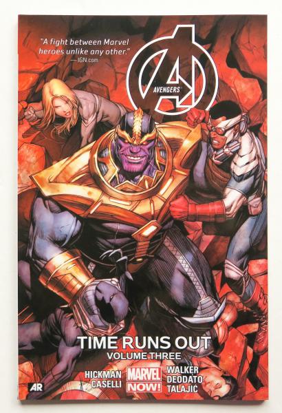 Avengers Vol. 3 Time Runs Out Marvel Now Graphic Novel Comic Book