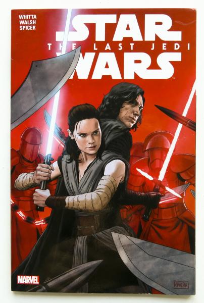 Star Wars The Last Jedi Marvel Graphic Novel Comic Book
