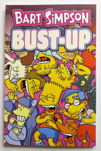 Bart Simpson Bust-Up Simpsons Groening Bongo Graphic Novel Comic Book