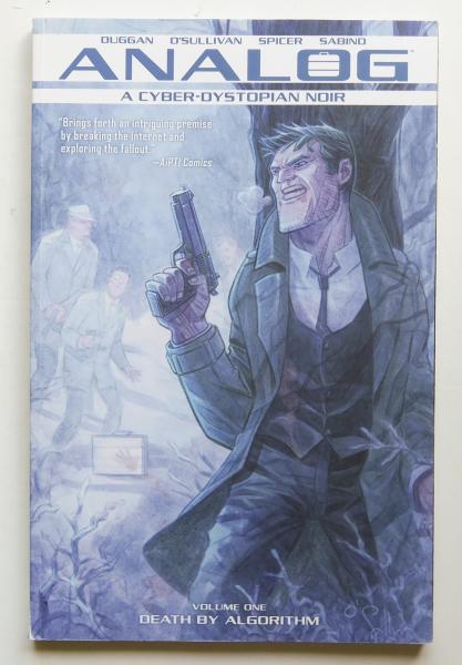 Analog A Cyber-Dystopian Noir Death By Algorithm Vol. 1 Image Graphic Novel Comic Book