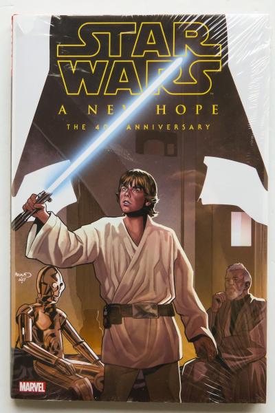 Star Wars A New Hope The 40th Anniversary Marvel Graphic Novel Comic Book
