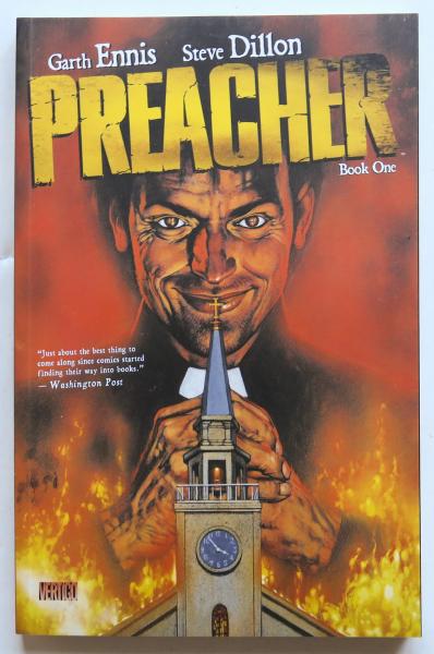 Preacher Book One Vertigo Graphic Novel Comic Book
