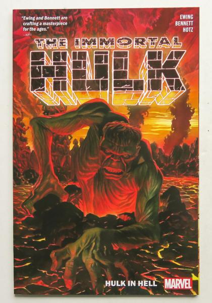 Immortal Hulk Hulk In Hell Vol. 3 Marvel Graphic Novel Comic Book