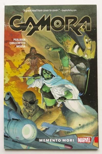 Gamora Memento Mori Marvel Graphic Novel Comic Book