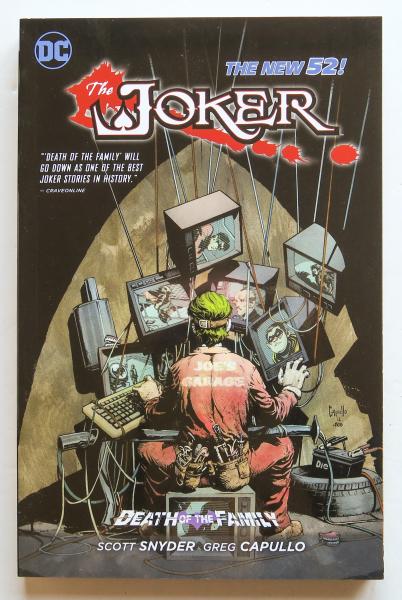 The Joker Death of the Family The New 52 DC Comics Graphic Novel Comic Book