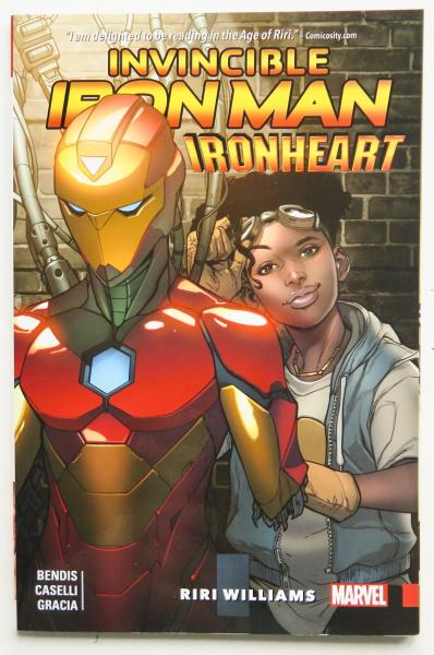 Invincible Iron Man Ironheart Riri Williams Choices Vol. 1 Marvel Graphic Novel Comic Book