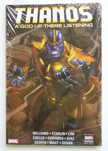 Thanos A God Up There Listening Marvel Graphic Novel Comic Book