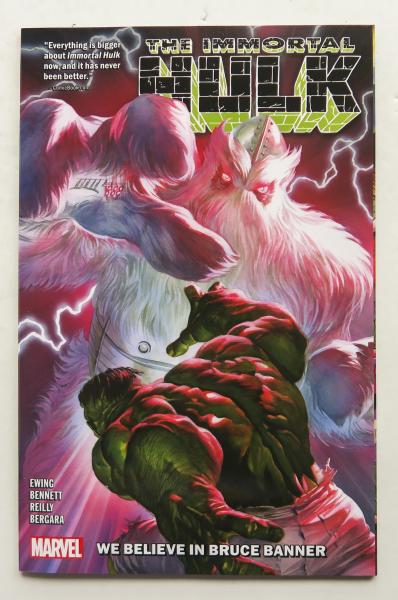 Immortal Hulk We Believe In Bruce Banner Vol. 6 Marvel Graphic Novel Comic Book
