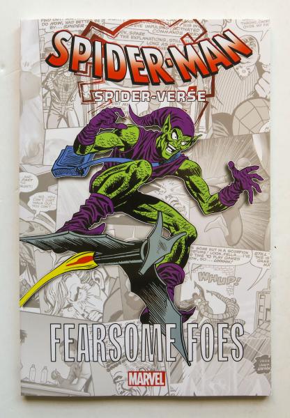 Spider-Man Spider-Verse Fearsome Foes Kids Childrens Marvel Graphic Novel Comic Book