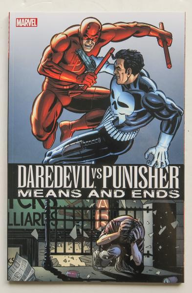 Daredevil Vs Punisher Means and Ends Marvel Graphic Novel Comic Book