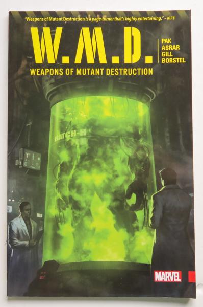 Weapons of Mutant Destruction W.M.D. Marvel Graphic Novel Comic Book