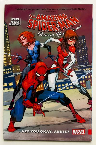 Amazing Spider-Man Renew Your Vows Are you Okay Annie Vol. 4 Marvel Graphic Novel Comic Book