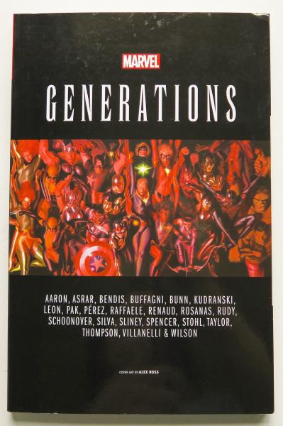 Generations Marvel Graphic Novel Comic Book