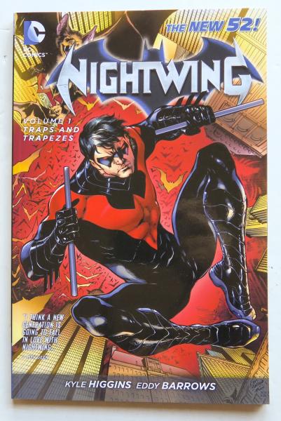 Nightwing Vol. 1 Traps and Trapezes The New 52 DC Comics Graphic Novel Comic Book
