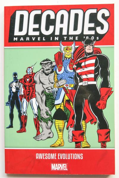 Decades Marvel In The '80s Awesome Evolutions Graphic Novel Comic Book