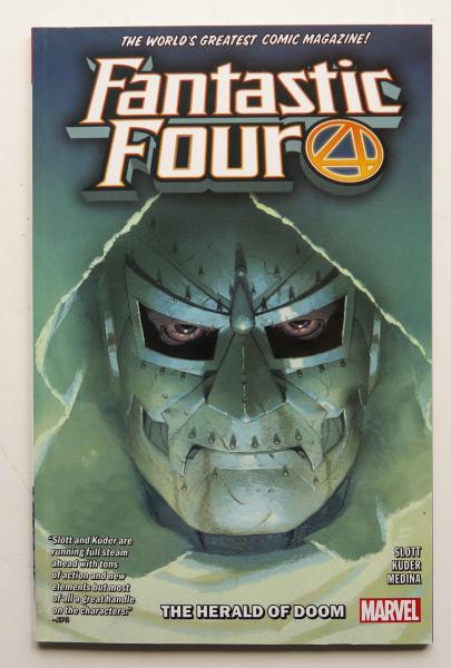 Fantastic Four The Herald of Doom Vol. 3 Marvel Graphic Novel Comic Book