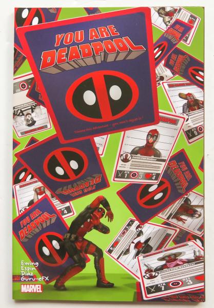 You Are Deadpool Marvel Graphic Novel Comic Book