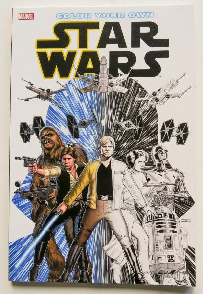 Color Your Own Star Wars Marvel Coloring Book
