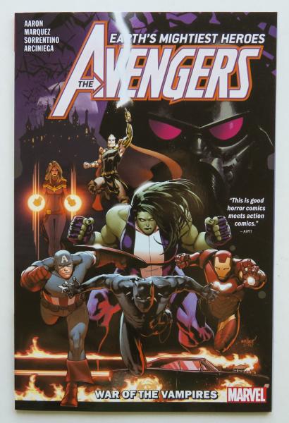 Avengers War of the Vampires Vol. 3 Marvel Graphic Novel Comic Book