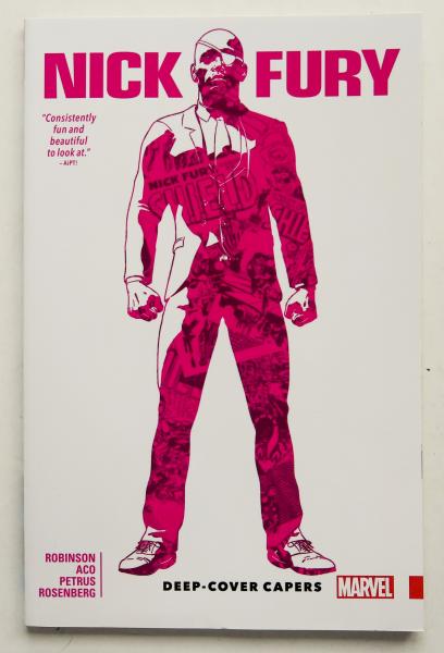 Nick Fury Deep-Cover Capers Marvel Graphic Novel Comic Book