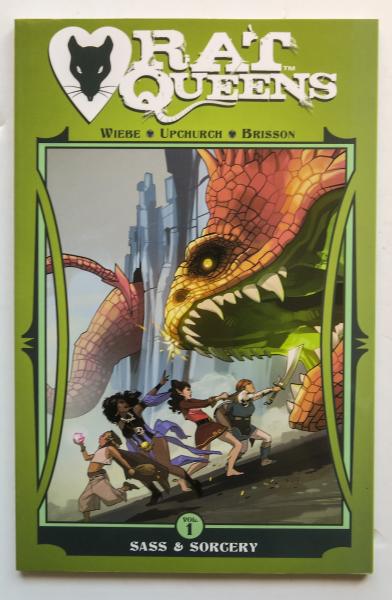 Rat Queens Vol. 1 Sass & Sorcery Image Shadowline Graphic Novel Comic Book