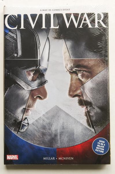 Civil War Millar McNiven Marvel Graphic Novel Comic Book