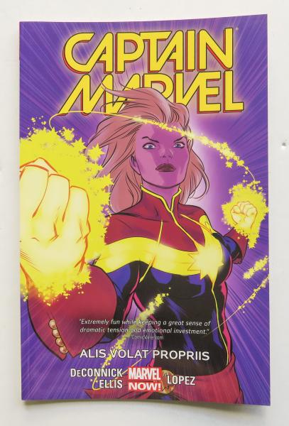 Captain Marvel Vol. 3 Alis Volat Propiis Marvel Now Graphic Novel Comic Book