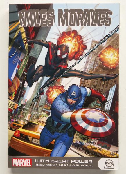 Miles Morales With Great Power Marvel Graphic Novel Comic Book