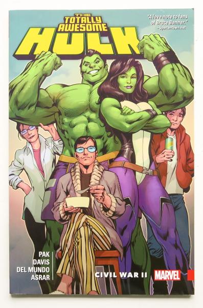 The Totally Awesome Hulk Civil War II Vol. 2 Marvel Graphic Novel Comic Book