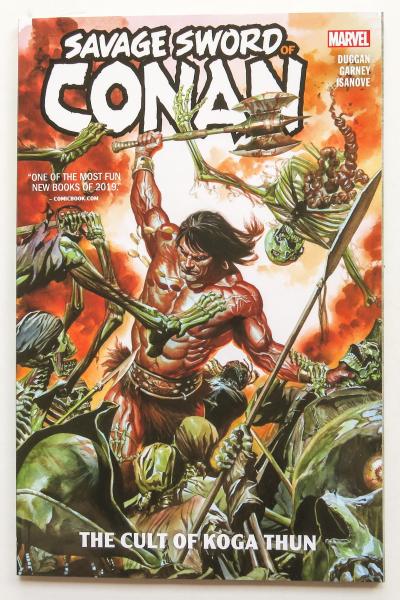 Savage Sword of Conan Vol. 1 The Cult of Koa Thun Marvel Graphic Novel Comic Book