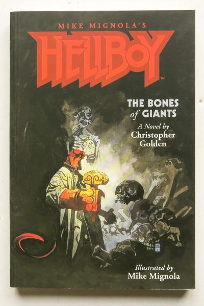 Hellboy The Bones of Giants Dark Horse Prose Novel Book